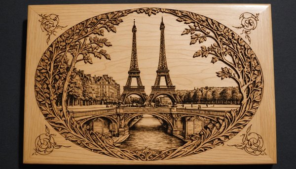 Gravure laser bois personnalisée : créez une déco unique en france